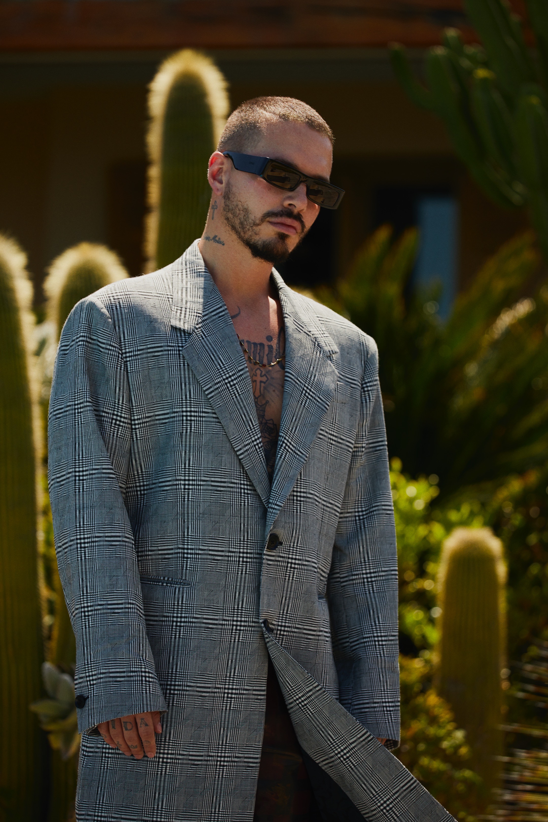 Billboard Magazine: J. Balvin in Louis Vuitton