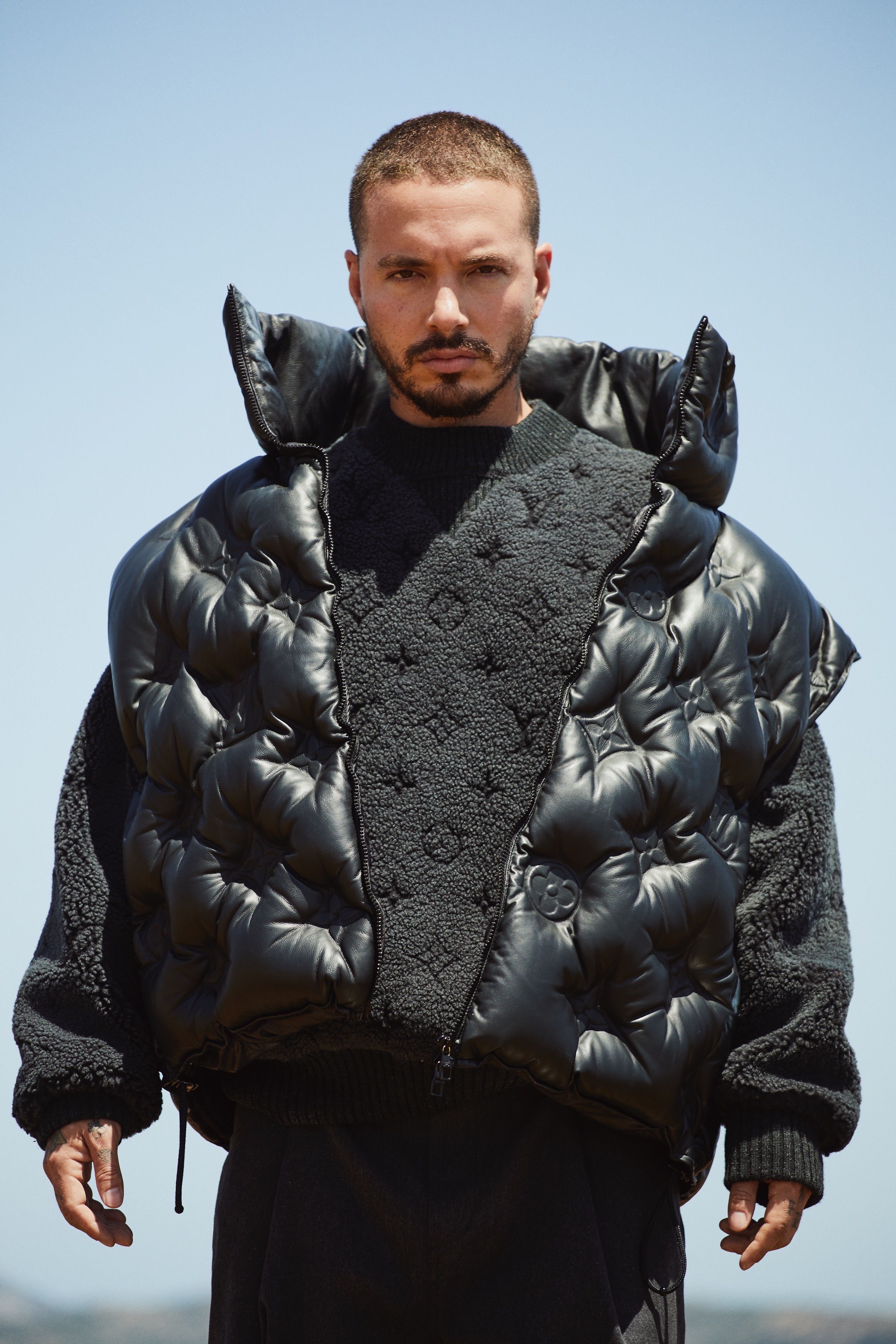 Billboard Magazine: J. Balvin in Louis Vuitton